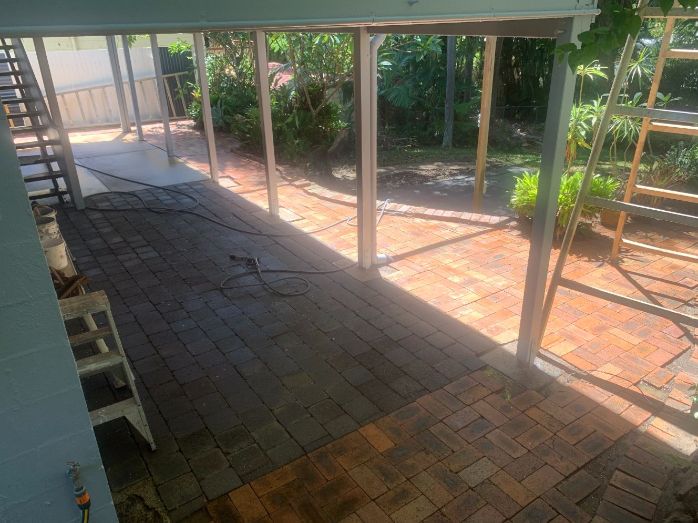 pressure cleaning sunshine coast after photo